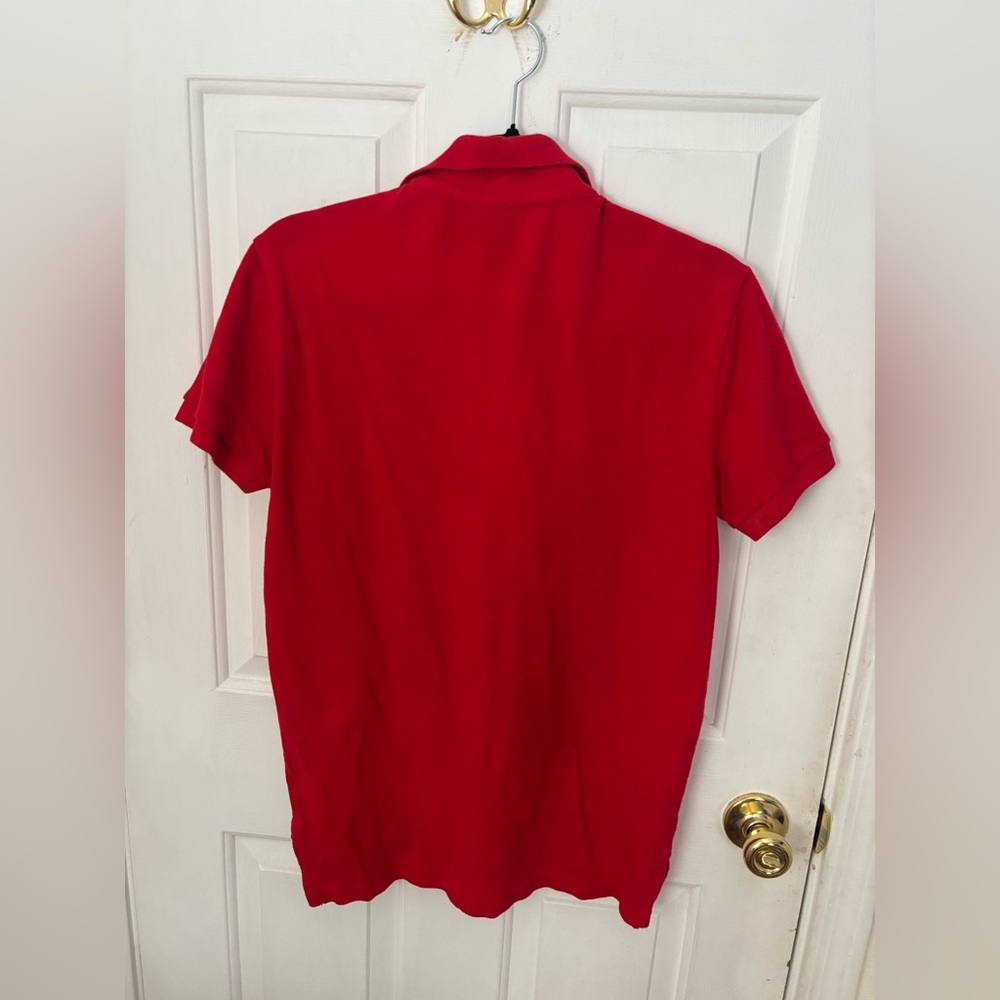 American Eagle Outfitters Vibrant Red Polo - Picture 3 of 4